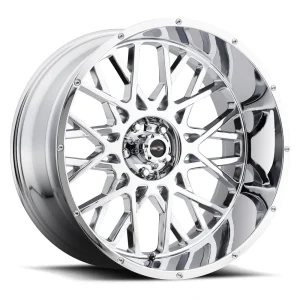 Vision Wheel Off-Road – 412 ROCKER – Chrome – 20″x10″ -25mm – Summer Wheels – 412-20083C-25